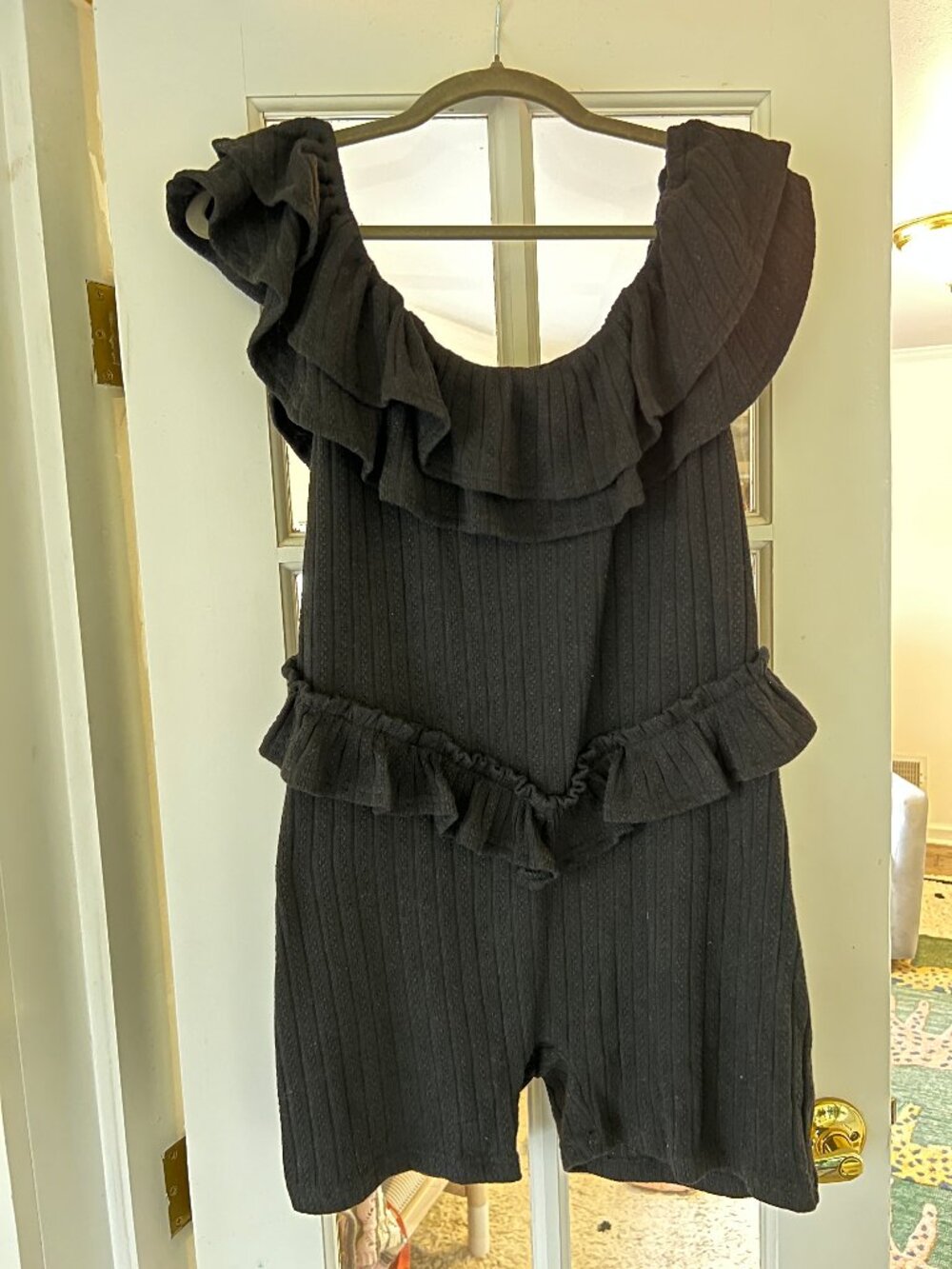 Fashion Brand Company French Unmentionable Romper in black